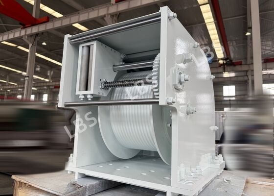 Reciprocating Lead Screw Levelwind Assembly for Hydraulic Lebus Winch, Automatic Wire Rope Traversing Device