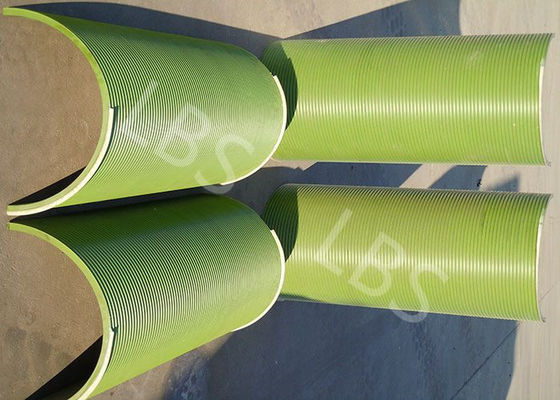 High Polymer Material Grooved Drum Sleeves Cover Smooth For Winch