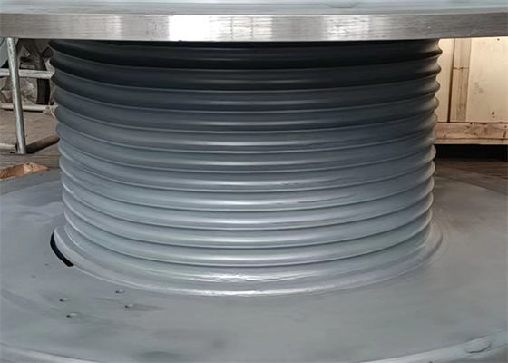 लेबस या सर्पिल ग्रूव प्रकार ग्रूव विंच ड्रम 5-80 ग्रूव और 3-200 मिमी रस्सी व्यास के साथ