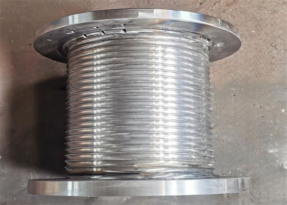 लेबस रस्सी ग्रूव प्रकार अनुकूलन योग्य लंबाई के साथ ग्रूव विंच ड्रम